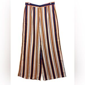 Faithfull the Brand Anthropologie NWT linen stripe wide leg pants